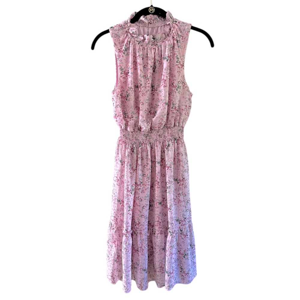 Kate & Lily Women’s Halter Floral Sleeveless Midi Dress Like New Size 6